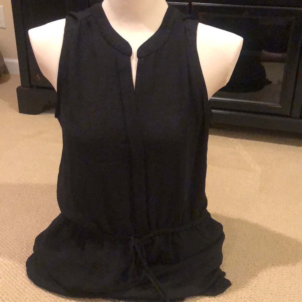 Button Up Black Dress